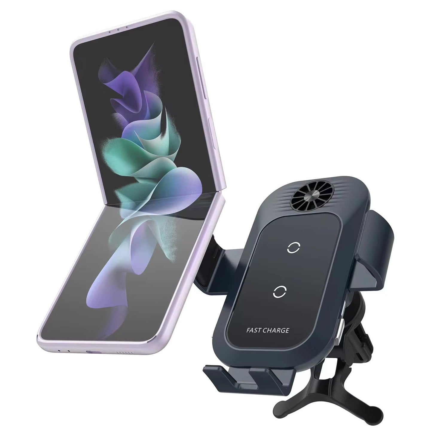 Car Mount Wireless Charger β Universal QI Charging for Motorola Razr, Z Flip & More