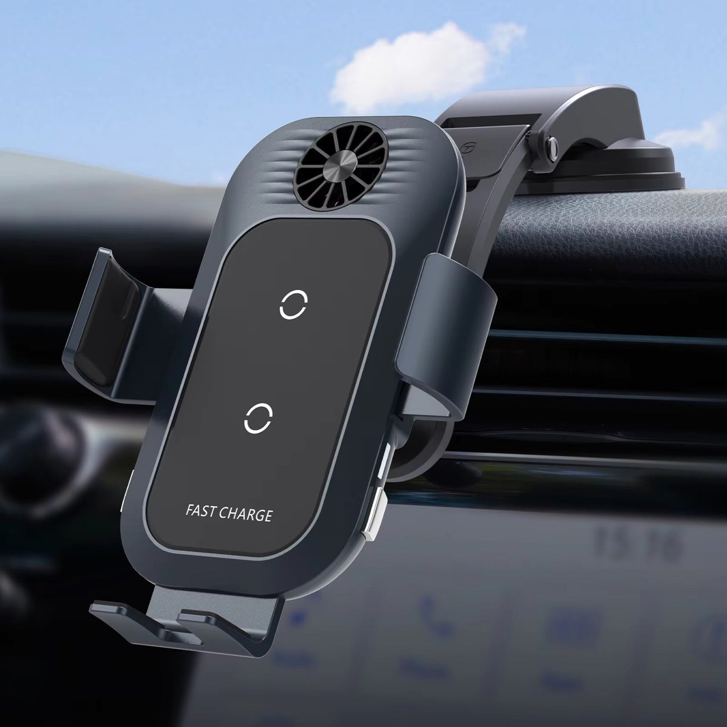 Car Mount Wireless Charger β Universal QI Charging for Motorola Razr, Z Flip & More