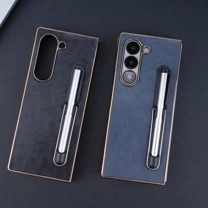 Luxon® - Retro Leather Kickstand Case with Pen Holder