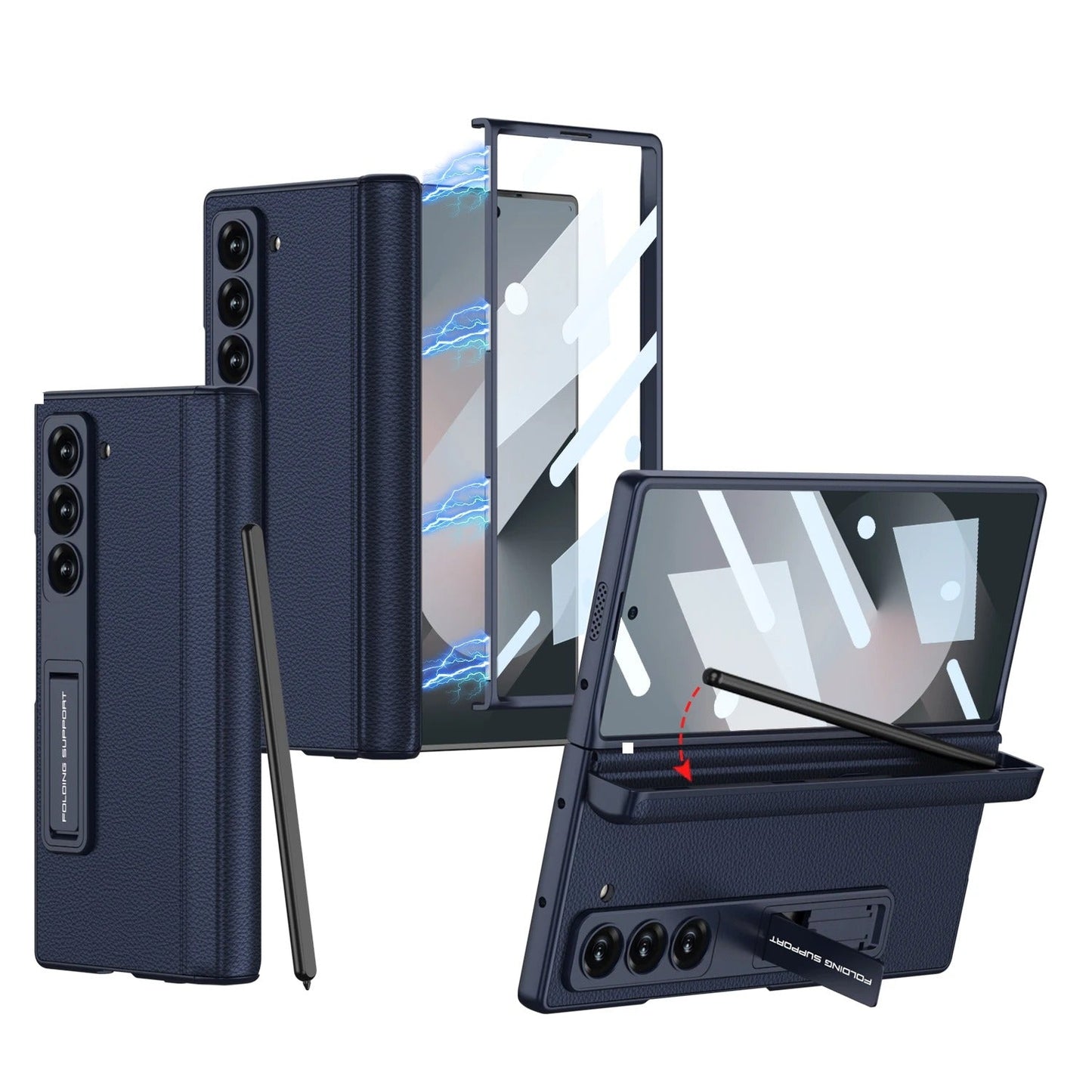 Magneto® - Leather Pen Box Case with Screen Protector