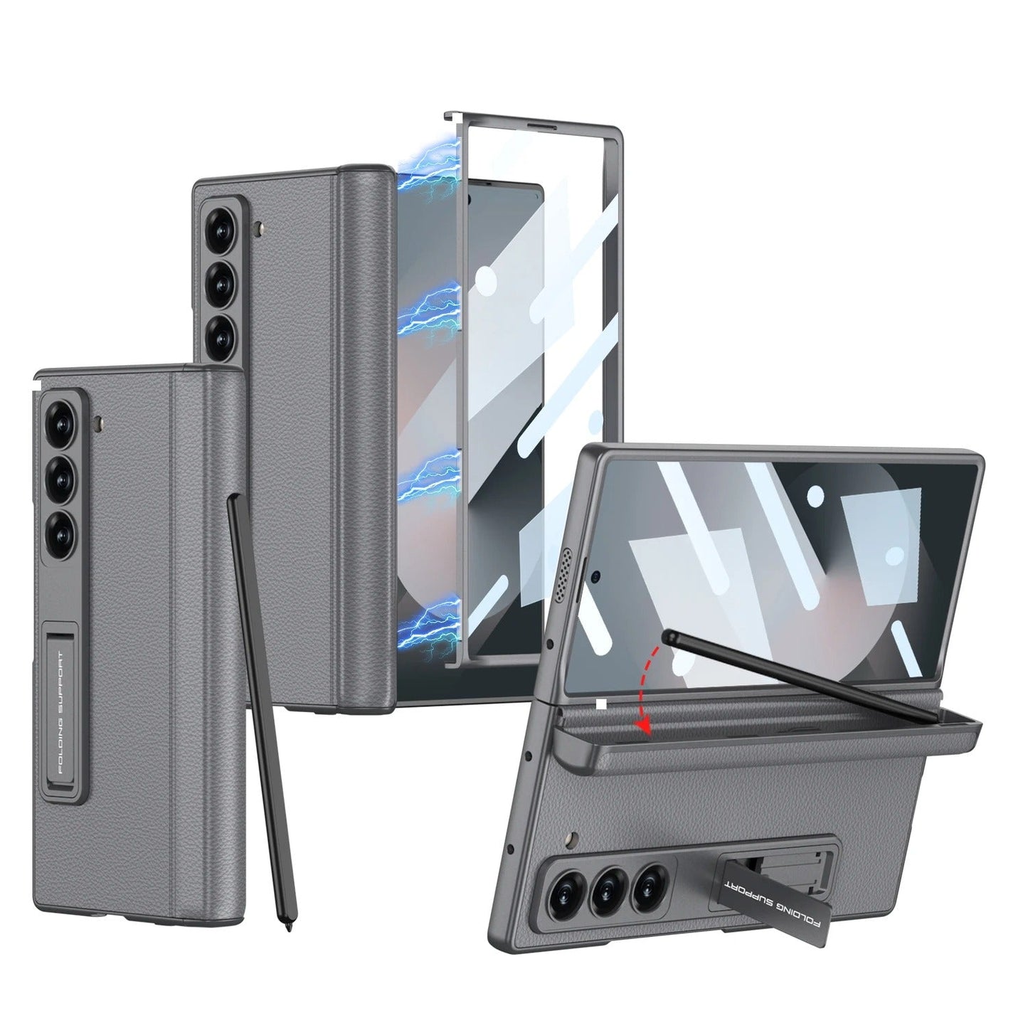 Magneto® - Leather Pen Box Case with Screen Protector