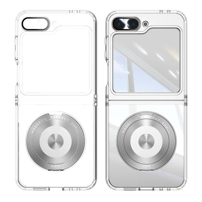 Stylish Metal Wireless Charger Holder Case for Galaxy Z Flip