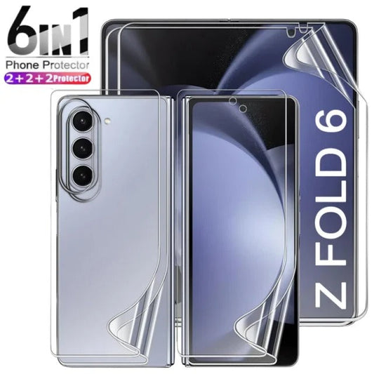 Ultimate HydroShield Z Fold 6-in-1 Full Coverage Hydrogel Screen Protector