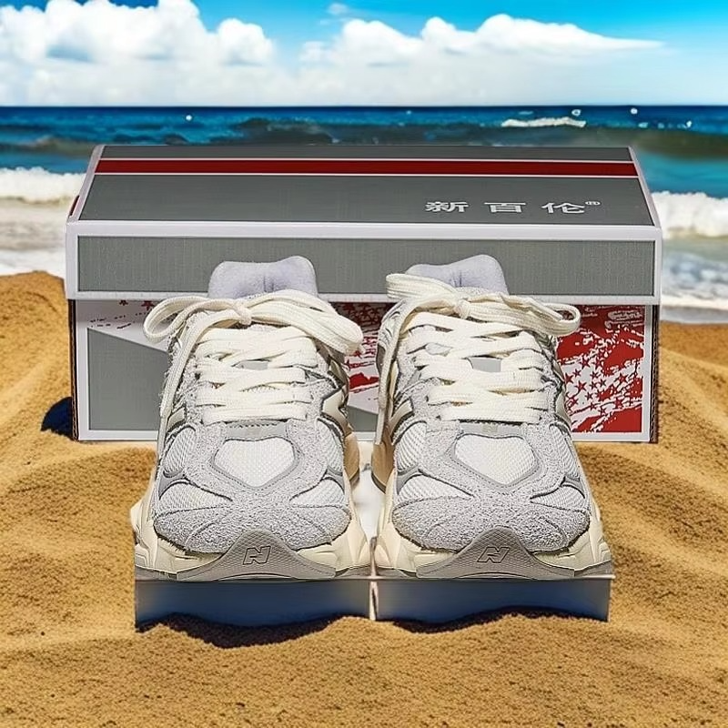 AERODYNEX™ FreshWave Lightweight Runner – Retro Mesh & Suede Training Sneaker