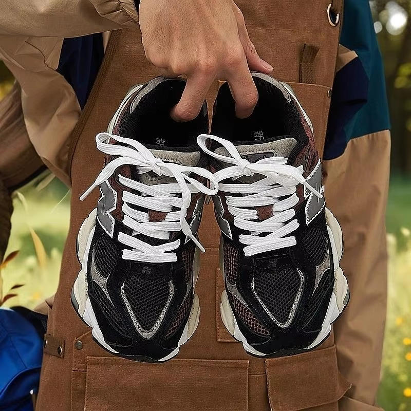 AERODYNEX™ FreshWave Lightweight Runner – Retro Mesh & Suede Training Sneaker