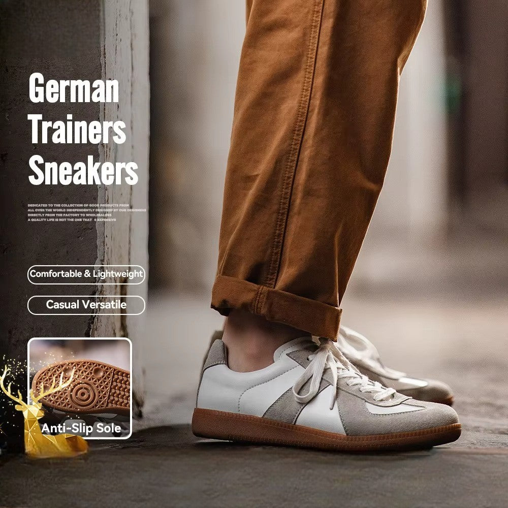 Vornstein™ Heritage GT Suede-Panel Trainer – Classic Retro Unisex Casual Sneaker