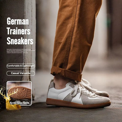 Vornstein™ Heritage GT Suede-Panel Trainer – Classic Retro Unisex Casual Sneaker