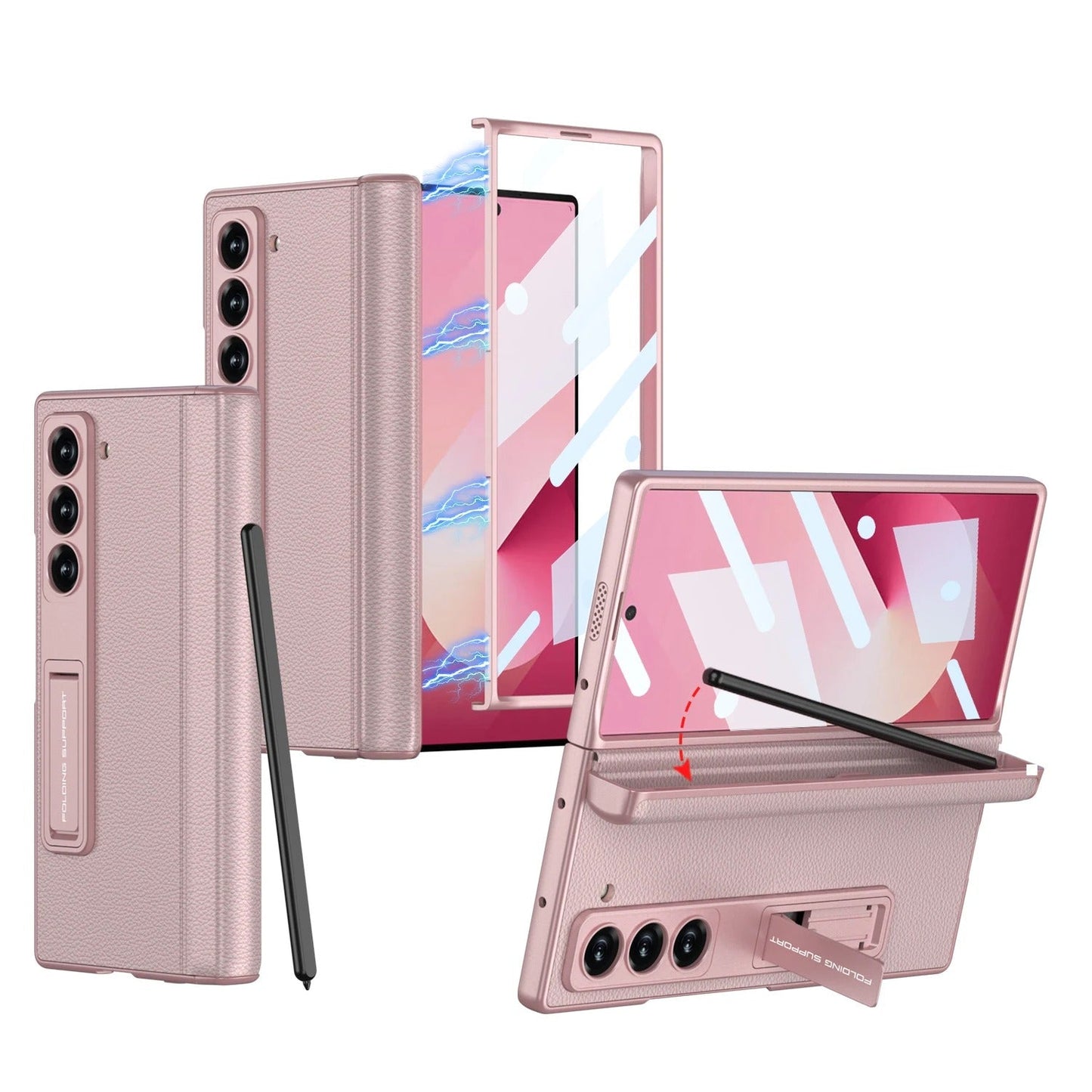 Magneto® - Leather Pen Box Case with Screen Protector