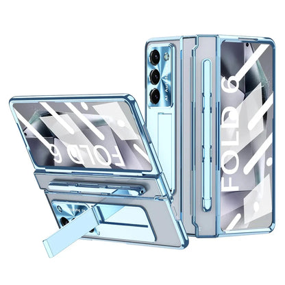 Hinge‑Shield Wireless Kickstand Case | Galaxy Z Fold 7 / 6 / 5 / 4