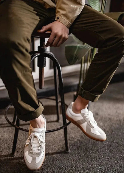 Vornstein™ Heritage GT Suede-Panel Trainer – Classic Retro Unisex Casual Sneaker