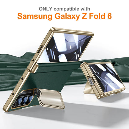 Opus® - Leather Armor Magnetic Hinge Galaxy Z Fold 7 Case