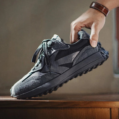 Nordvane™ Retro Trailrunner Suede Mesh Sneakers